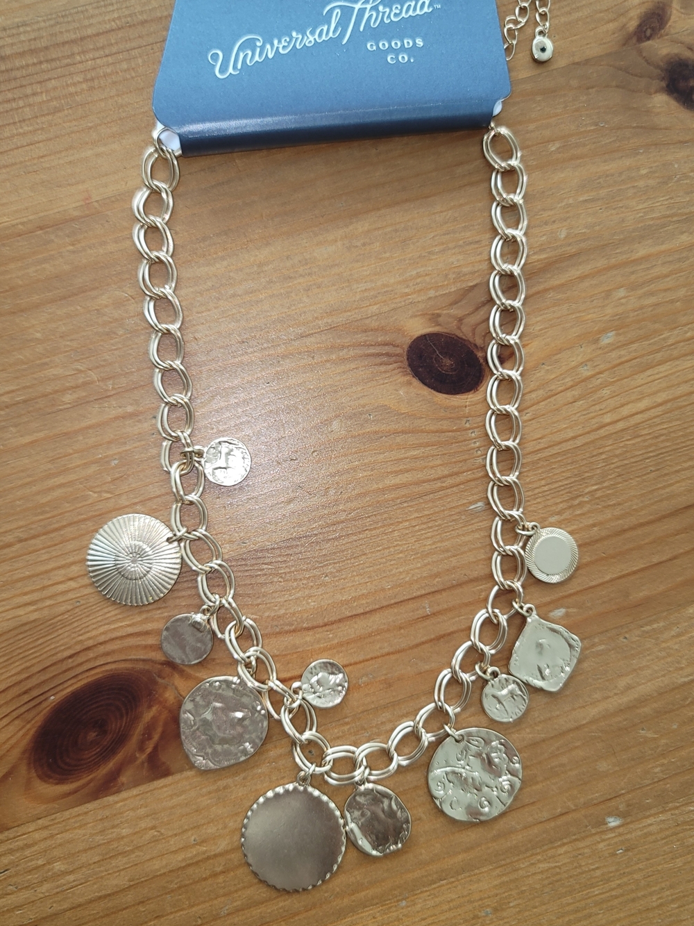 NWT Universal Thread Charm Necklace